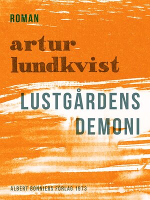cover image of Lustgårdens demoni